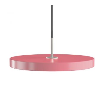 Lustră roz LED cu abajur din metal ø 43 cm Asteria Medium – UMAGE