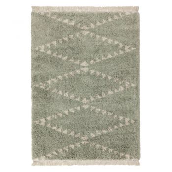 Covor verde 160x230 cm Rocco – Asiatic Carpets