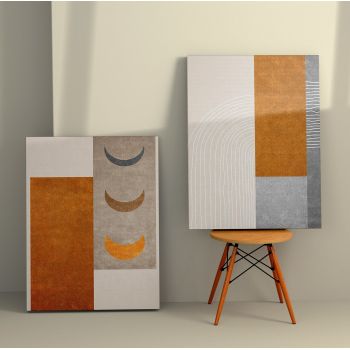 Tablou Canvas (2 bucăți) 2KNV4295, Multicolor, 110x70 cm