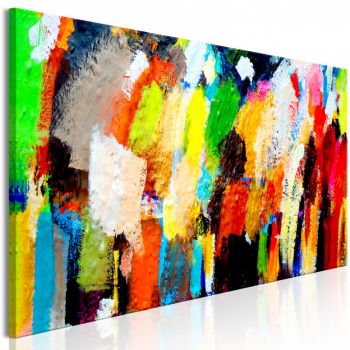 Tablou - Colourful Variations 135x45 cm