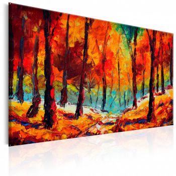 Tablou pictat manual - Artistic Autumn 90x60 cm