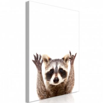 Tablou - Raccoon (1 Part) Vertical 80x120 cm