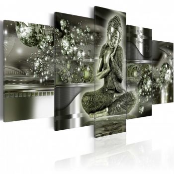 Tablou - Emerald Budda 100x50 cm