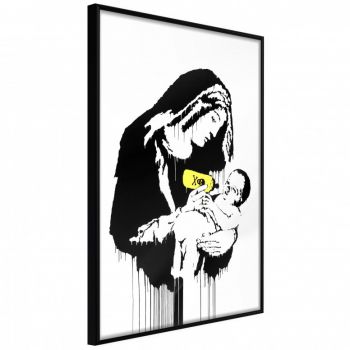 Poster - Banksy: Toxic Mary, cu Ramă neagră, 20x30 cm