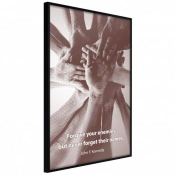 Poster - Hands, cu Ramă neagră, 40x60 cm