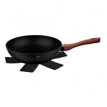 Tigaie Wok, 28 cm, Ebony Rosewood Collection