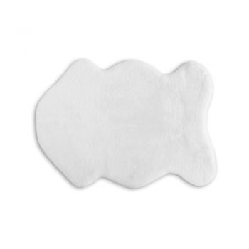 Blană albă sintetică 60x100 cm Pelush White – Mila Home
