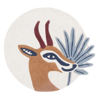 Covor pentru copii ø 100 cm Gazelle – Lilipinso