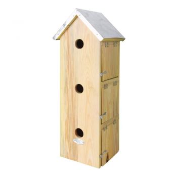 Căsuță pentru păsări din lemn Triple – Esschert Design