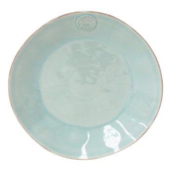 Farfurie din gresie ceramică Costa Nova Blue, ⌀ 27 cm, turcoaz ieftina