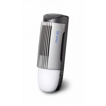 Purificator de aer Clean Air Optima CA267 Ionizare Filtru electrostatic Plasma Consum 2.5W/h Pentru 15mp Lampa de veghe