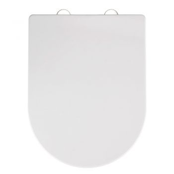 Capac WC cu închidere lentă Wenko Calla, 47 x 35,5 cm, alb ieftin