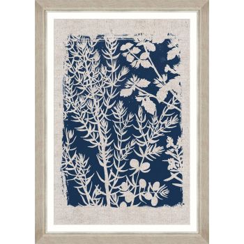 Tablou Framed Art Linocut Florals I