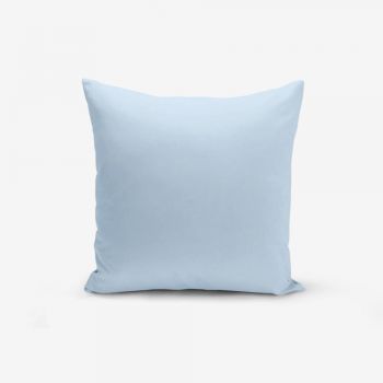 Față de pernă Minimalist Cushion Covers Düz, 45 x 45 cm, albastru ieftina