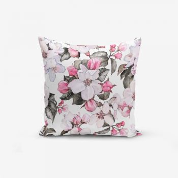 Față de pernă Minimalist Cushion Covers Toplu Kavaniçe Flower, 45 x 45 cm ieftina