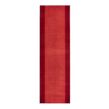 Covor tip traversă Hanse Home Basic, 80x300 cm, roșu