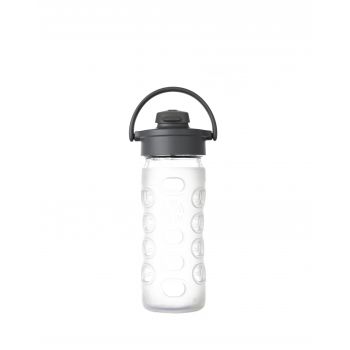 Sticla pentru apa LifeFactory, Transparent, 350 ml
