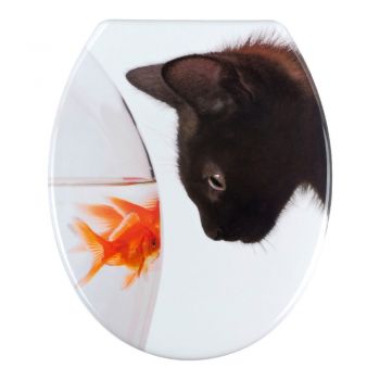 Capac WC Wenko Fish & Cat, 45 x 37,5 cm ieftin