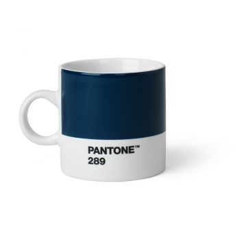 Cană Pantone Espresso, 120 ml, albastru închis