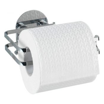 Suport autoadeziv pentru hârtia de toaletă Wenko Turbo-Loc, 11 x 13,5 cm