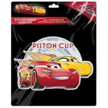 Sticker de perete cu led Cars Piston Cup SunCity ieftina