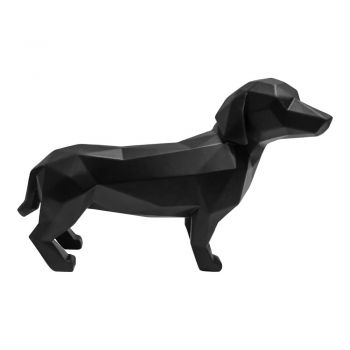 Decorațiune PT LIVING Origami Dog, negru