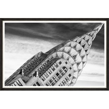 Tablou Framed Art Chrysler Building Detail