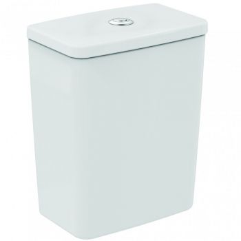 Rezervor pe vas wc Ideal Standard Connect Air Cube cu alimentare inferioara