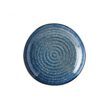 Farfurie din ceramică MIJ Indigo, ø 23 cm, albastru ieftina
