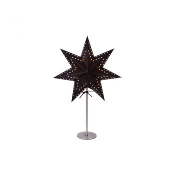 Decorațiune luminoasă Star Trading Bobo, înălțime 51 cm negru
