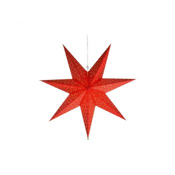 Decorațiune luminoasă Star Trading Dot, ⌀ 54 cm, roșu