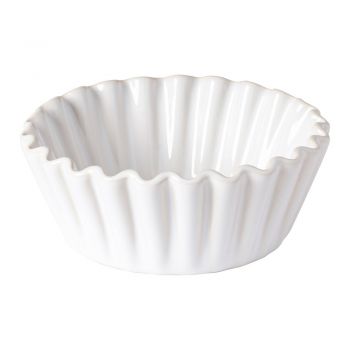Formă din gresie pentru brioșă Casafina Forma, ⌀ 13 cm, alb