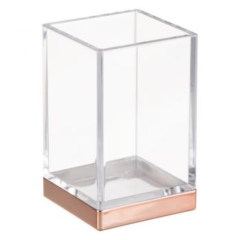 Cutie depozitare transparentă iDesign Clarity, 6 x 6 cm