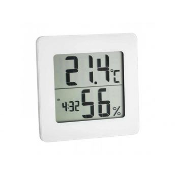 Termohigrometru digital cu ceas si alarma TFA S30.5033.02