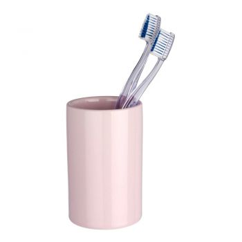 Suport pentru periuțe de dinți Wenko Polaris Pink, roz