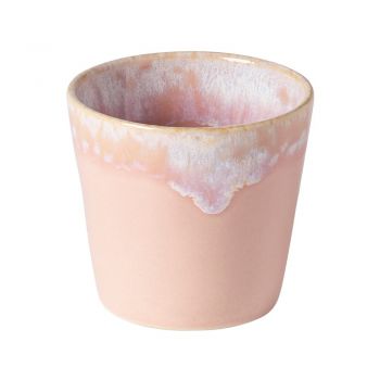 Ceașcă albă/roz din gresie 210 ml Grespresso – Costa Nova ieftina