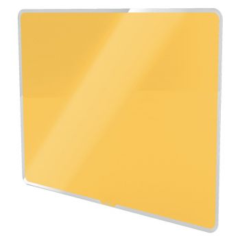 Tablă magnetică din sticlă Leitz Cosy, 60 x 40 cm, galben