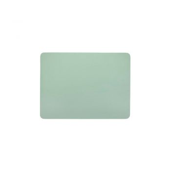 Suport farfurie din imitație de piele ZicZac Togo, 33 x 45 cm, verde