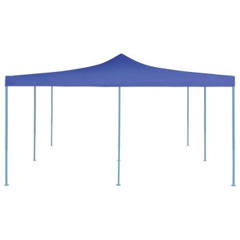 vidaXL Pavilion pliabil, albastru, 5 x 5 m