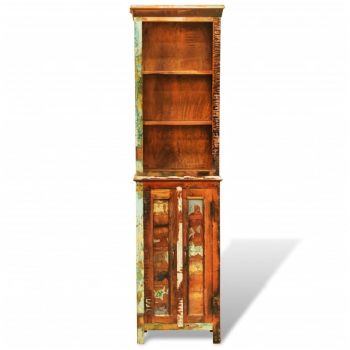 vidaXL Bibliotecă din lemn masiv reciclat, vintage