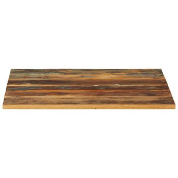vidaXL Blat de masă pătrat, 60 x 60 cm, lemn masiv reciclat, 15-16 mm