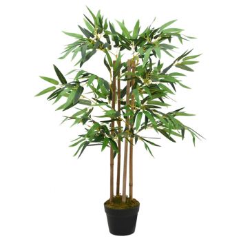 Plantă artificială din bambus Twiggy cu ghiveci, 90 cm