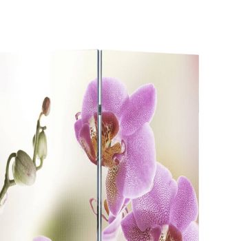 vidaXL Paravan de cameră pliabil, 160 x 170 cm, flori