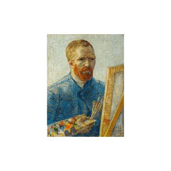 Reproducere tablou Vincent van Gogh - Self-Portrait as a Painter, 60 x 45 cm