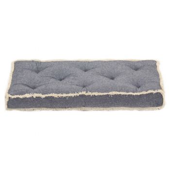vidaXL Pernă pentru canapea din paleți, albastru, 73 x 40 x 7 cm