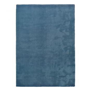 Covor Universal Berna Liso, 60 x 110 cm, albastru ieftin