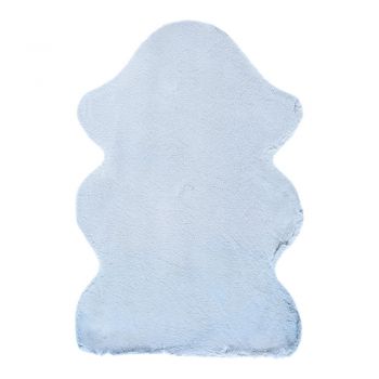 Covor Universal Fox Liso, 60 x 90 cm, albastru ieftin