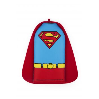 Racitor pentru sticle, din neopren, l12xH22,5 cm, Superhero Superman