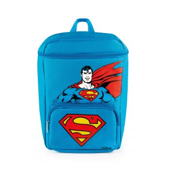 Rucsac frigorific din poliester si PEVA, 13L, L34xl17xH34 cm, Superhero Superman