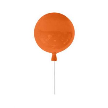 Plafoniera moderna portocalie din plastic BALLOON CS 1x40W E27